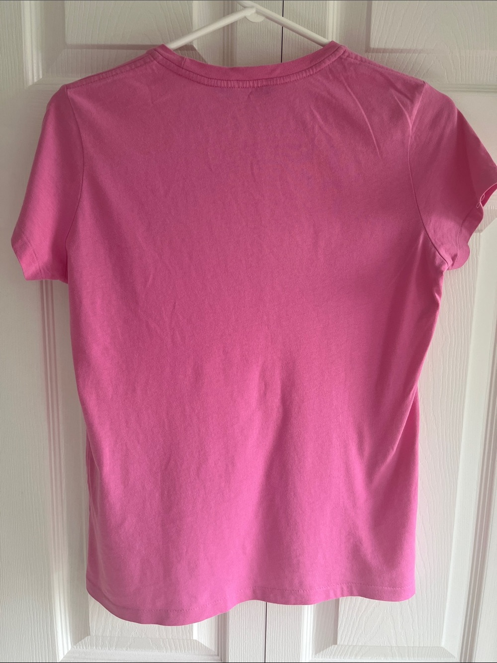 Polo by Ralph Lauren Pink Short Sleeve Tee with Navy Pony - Picture 3 of 3